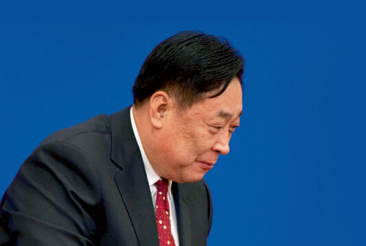 張力軍從環(huán)保部副部長任上退休兩年多后，被中紀(jì)委宣布接受組織調(diào)查。資料圖