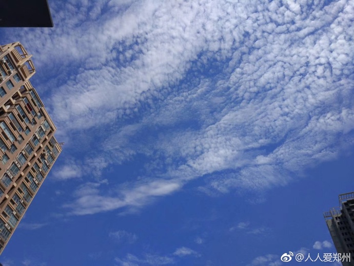 又被鄭州的藍(lán)天刷屏！隨便一拍就是手機(jī)壁紙